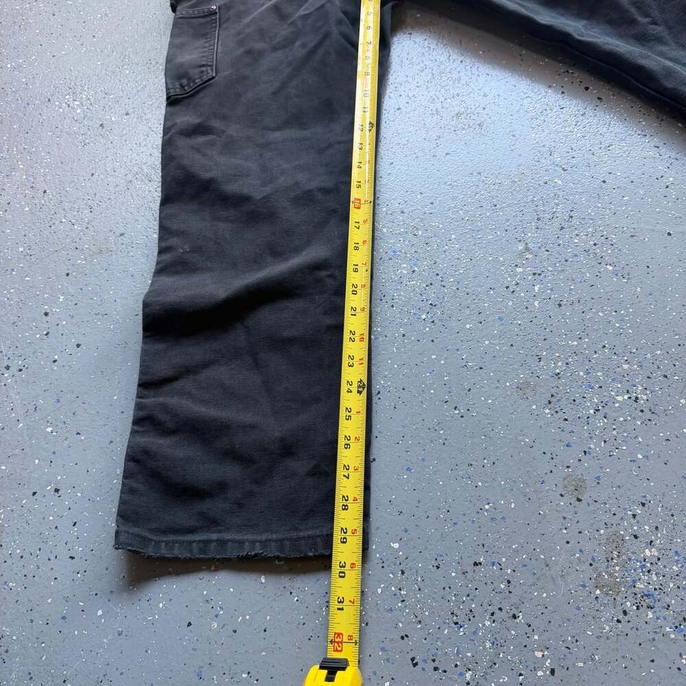 90s Faded Distressed Carhartt Double Knee Work Pants 30x30 - Picture 8 of 8